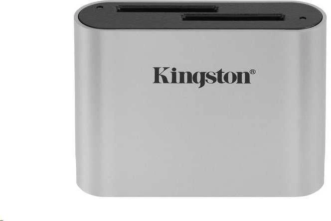 KINGSTON USB3.2 GEN1 WORKFLOW DVIEJŲ DARBŲ SDHC/SDXC UHS-II KORTELĖS SKAITYTUVAS