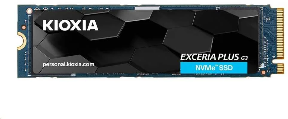 M.2 SSD - Kioxia Exceria Plus G3 1 TB PCIe 4.0 5000 MB/s Skaitymas 3900 MB/s Rašymas