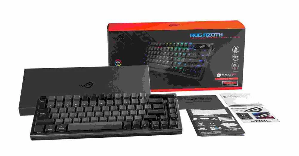 Klaviatūra ASUS ROG Azoth, ROG NX Red