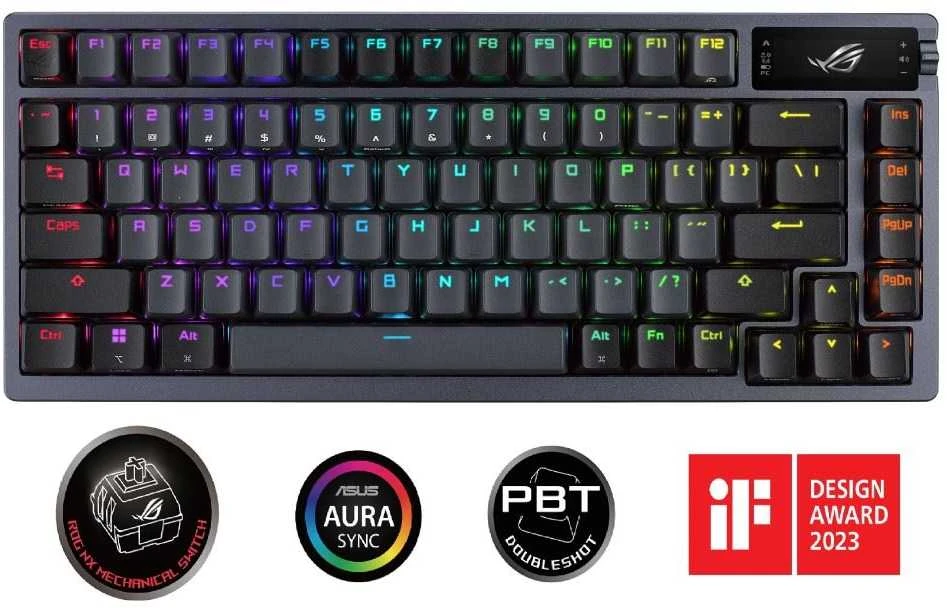 Klaviatūra ASUS ROG Azoth, ROG NX Red