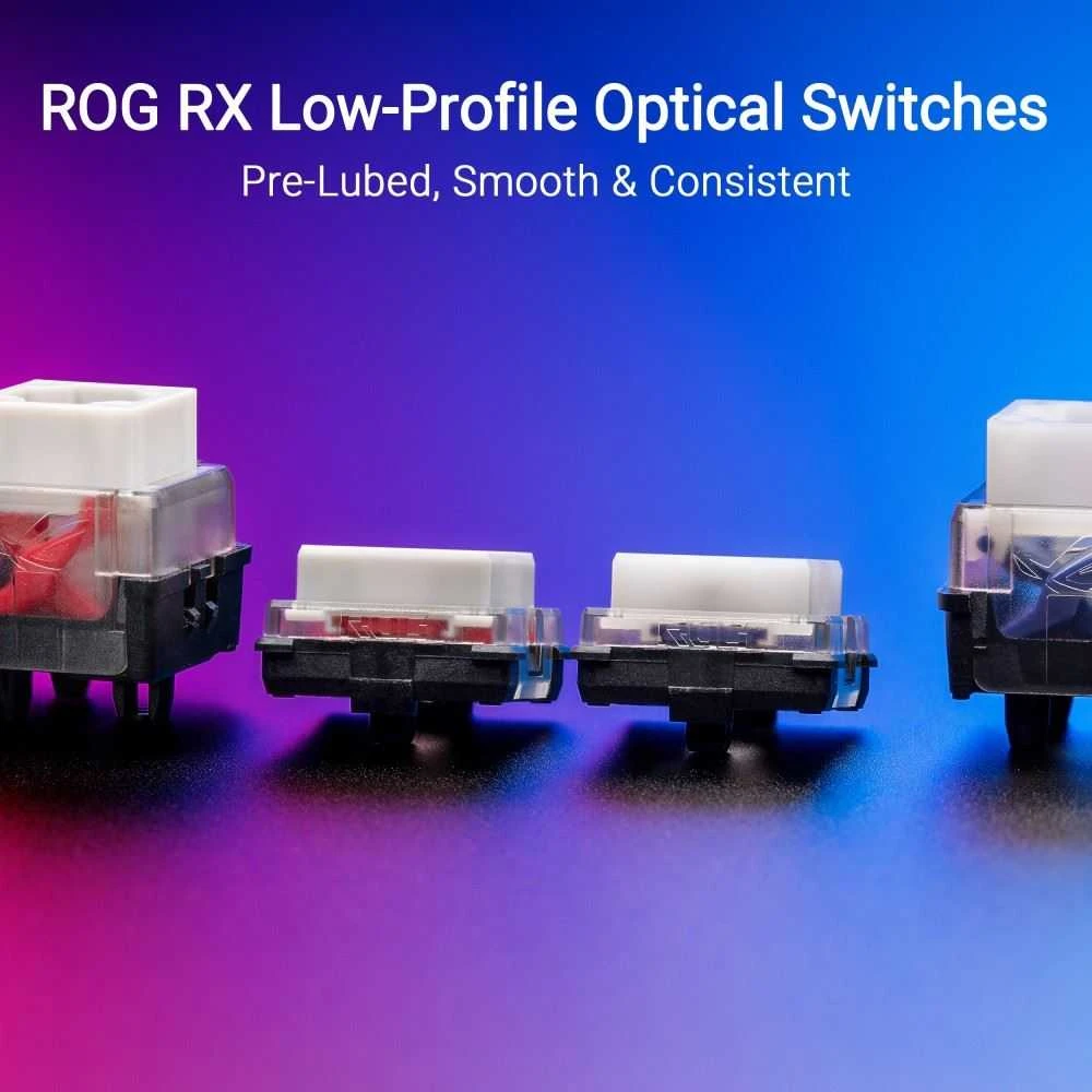 Klaviatūra ASUS ROG Falchion, ROG RX Low-Profile