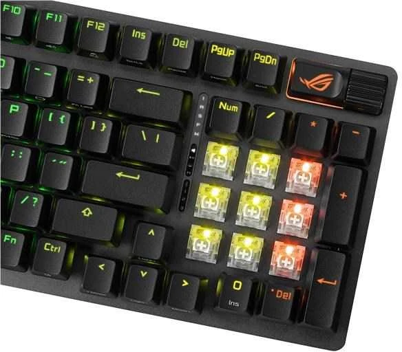 ASUS ROG Strix Scope II 96 juostų klaviatūra (ROG NX Snow) - CZ/SK