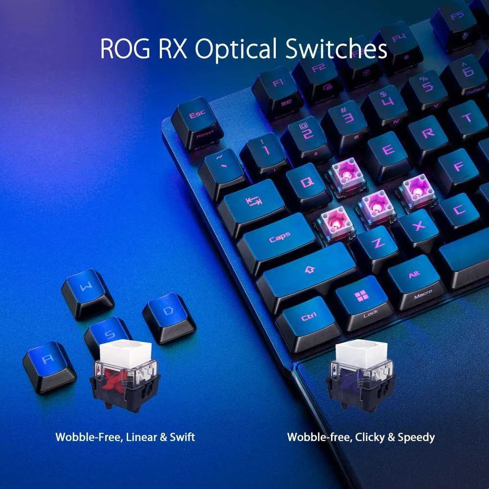 Klaviatūra ASUS ROG Strix Scope II RX