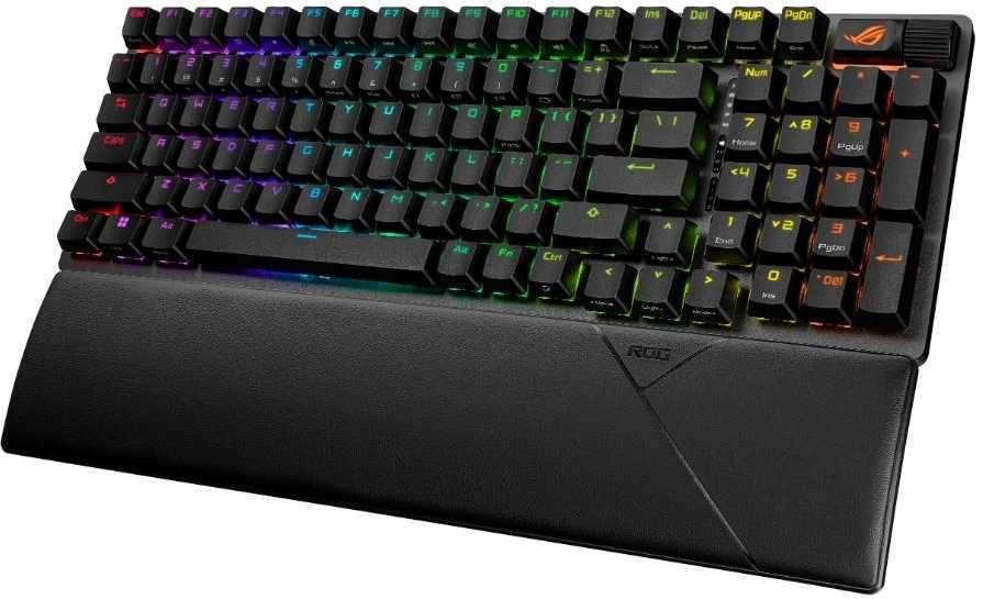 Klaviatūra Asus ROG Strix Scope II X A14 ROG NX Snow V2 (90MP03XF-BKUA20)