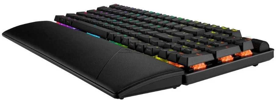 Klaviatūra Asus ROG Strix Scope II X A14 ROG NX Snow V2 (90MP03XF-BKUA20)