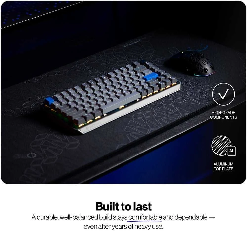 Klaviatūra „Endorfy Thock V2 75%“ belaidės ausinės