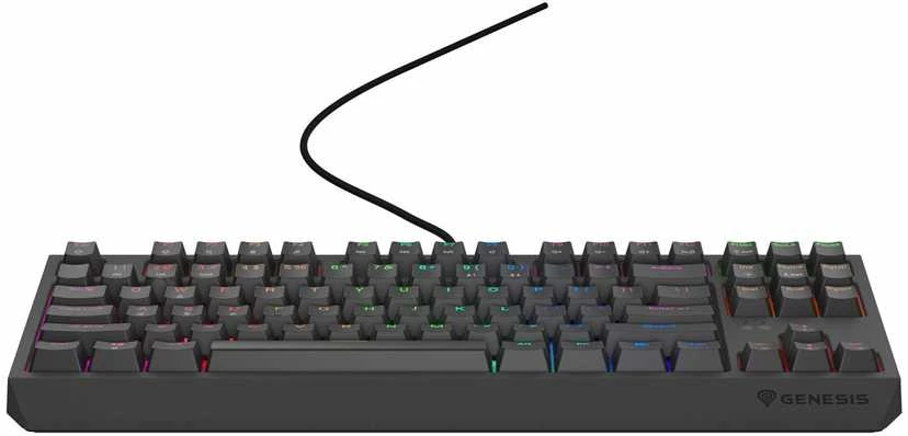 Genesis THOR 230 | Mechaninė klaviatūra žaidimams | su laidu | US | Outemu Raudona | Juodas
