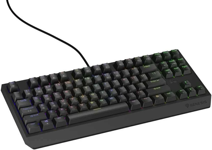Genesis | THOR 230 | Mechaninė klaviatūra žaidimams | su laidu | US | Outemu Brown | Juodas