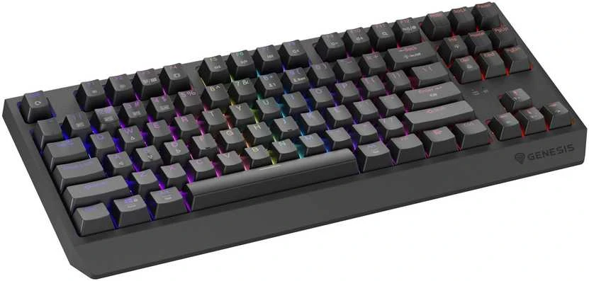 Genesis | THOR 230 | Mechaninė klaviatūra žaidimams | Wireless | US | Outemu Raudona | Juodas