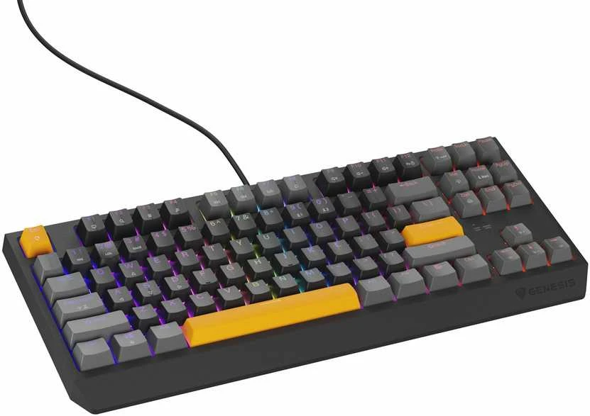 Genesis | THOR 230 | Mechaninė klaviatūra žaidimams | su laidu | US | Outemu Raudona | Anchor Gray Positive