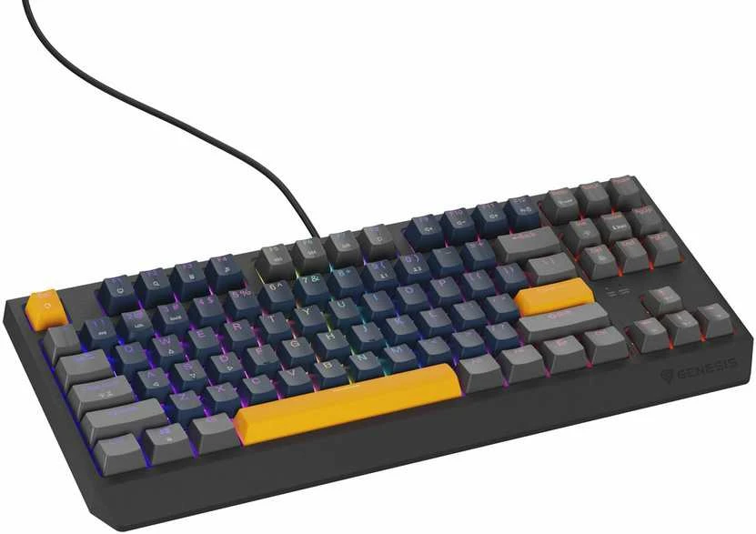 Genesis | THOR 230 | Mechaninė klaviatūra žaidimams | su laidu | US | Outemu Panda | Naval Mėlyna Positive