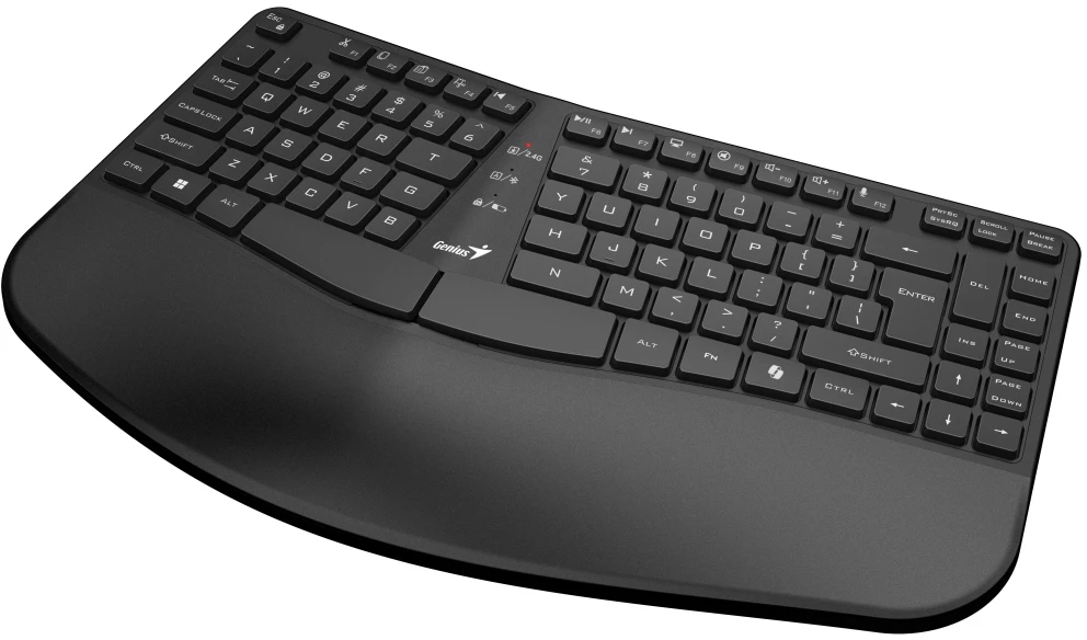 Genius Ergo KB-7000BT Copilot belaidė klaviatūra CZ/SK, juoda