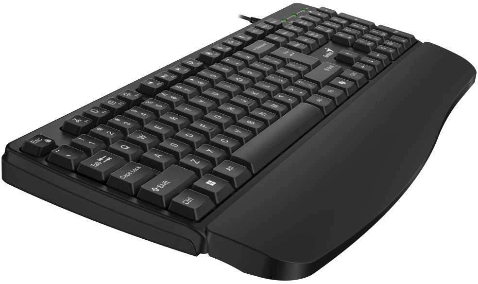 Genius KB-123 klaviatūra su laidu (USB) CZ/SK, juoda