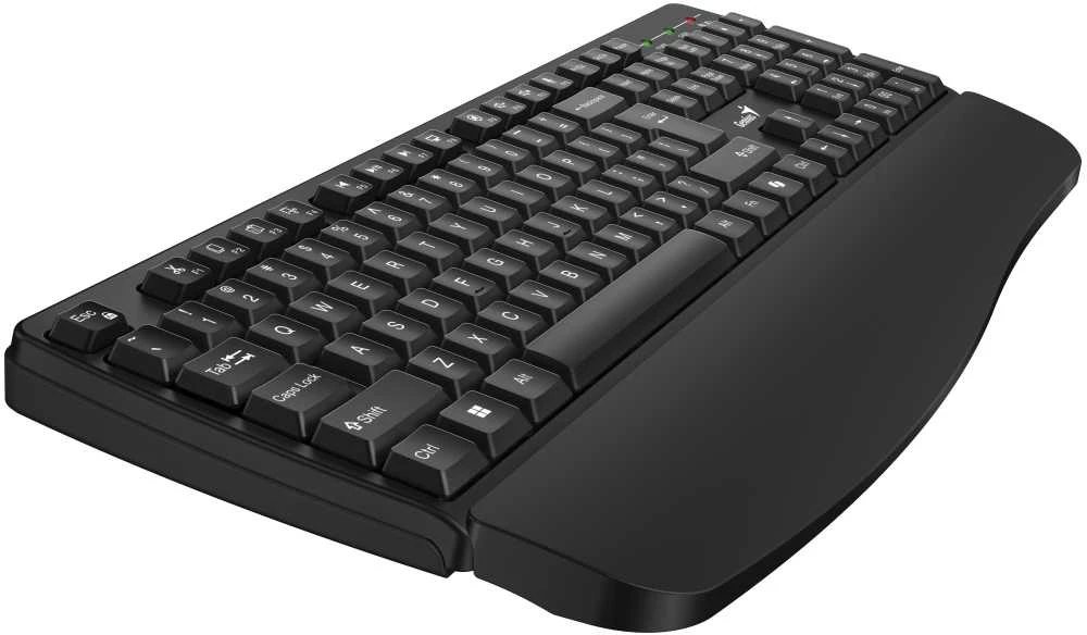 Genius KB-7123 Copilot belaidė klaviatūra CZ/SK, juoda