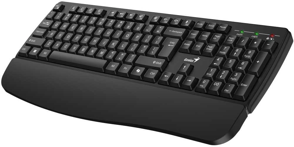 Genius KB-7123 Copilot belaidė klaviatūra CZ/SK, juoda