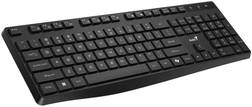 Genius KB-7200 COPILOT belaidė klaviatūra CZ/SK, juoda