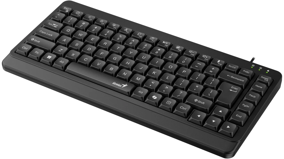 Genius LuxeMate 109 klaviatūra su laidu (USB) CZ/SK, juoda