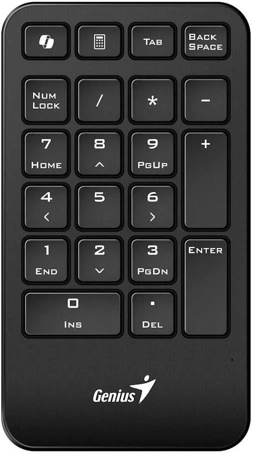 Genius NumPad 1000 COPILOT klaviatūra numeryczna belaidė juoda