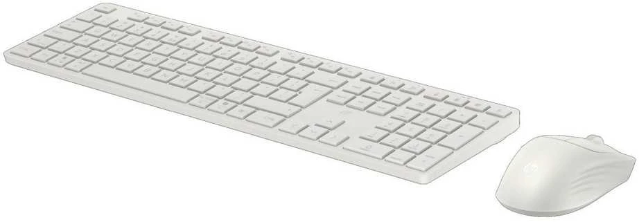 Klaviatūra „Hewlett Packard“ (HP) belaidė kelių įrenginių dviejų režimų pelės ir klaviatūros kombinacija „495C CZ-SK Baltas“