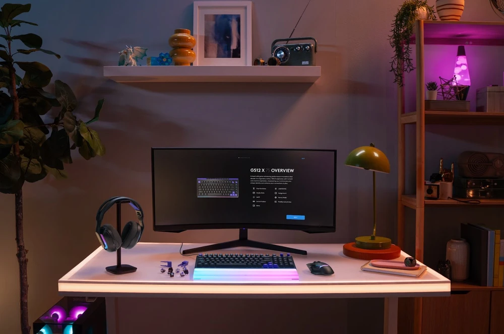 LOGITECH G512 X 98 Klaviatūra su laidu žaidimams - Juodas - US INT'L - USB - EMEA28i - 935 - TACTILE