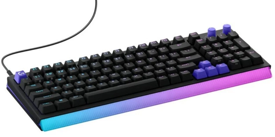 LOGITECH G512 X 98 Klaviatūra su laidu žaidimams - Juodas - US INT'L - USB - EMEA28i - 935 - TACTILE