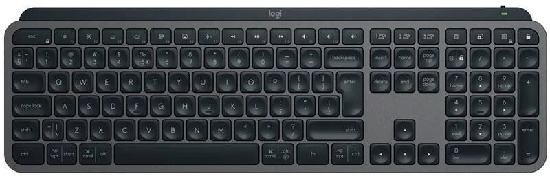Klaviatūra „Logitech MX Keys S“, skirti „Mac“, kosminės pilkos spalvos – CZ/SK