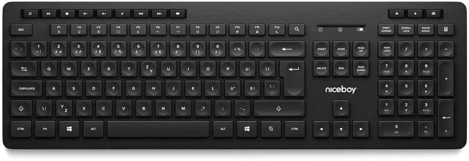 Klaviatūra Niceboy Office MK10 komforto komplektas