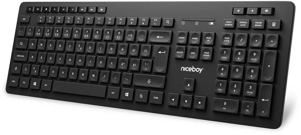Klaviatūra Niceboy Office K10 Comfort