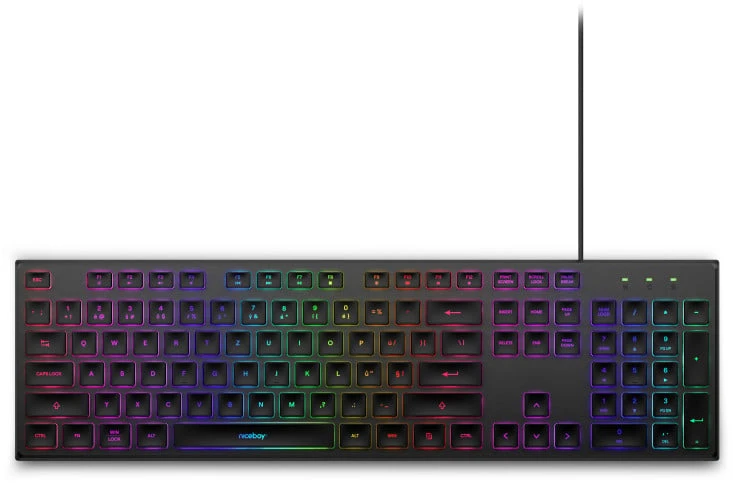 Klaviatūra Niceboy K110 juoda
