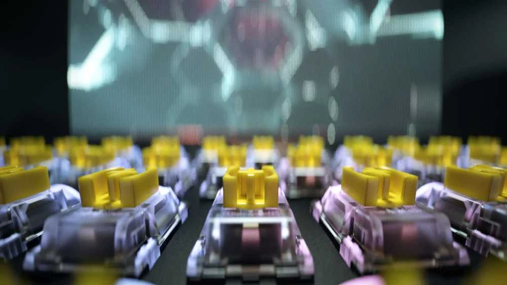 Belaidė 65% Klaviatūra Razer BlackWidow V3 Mini HyperSpeed su Razer Chroma RGB, Yellow Switch, US išdėstymas