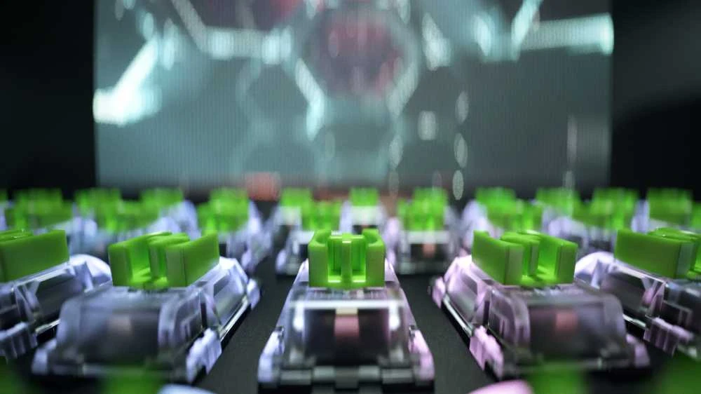Belaidė 65% Klaviatūra Razer BlackWidow V3 Mini HyperSpeed su Razer Chroma RGB, Green Switch, US išdėstymas