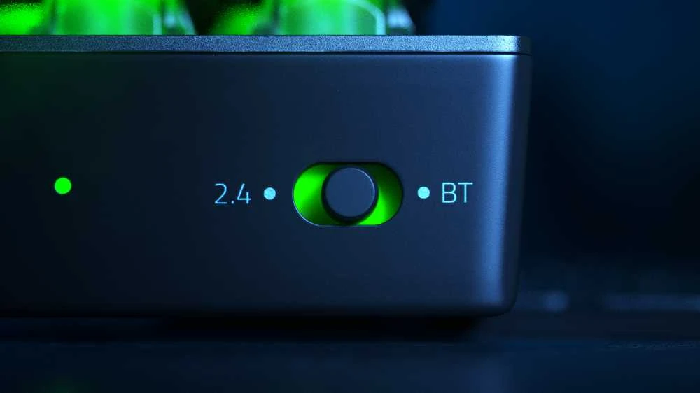 Belaidė 65% Klaviatūra Razer BlackWidow V3 Mini HyperSpeed su Razer Chroma RGB, Green Switch, US išdėstymas