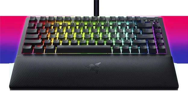 Razer | BlackWidow V4 75% | Mechaninė klaviatūra žaidimams | su laidu | US | Juodas
