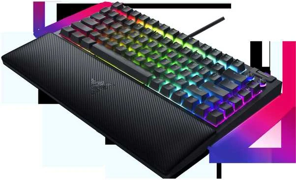 Razer | BlackWidow V4 75% | Mechaninė klaviatūra žaidimams | su laidu | US | Juodas