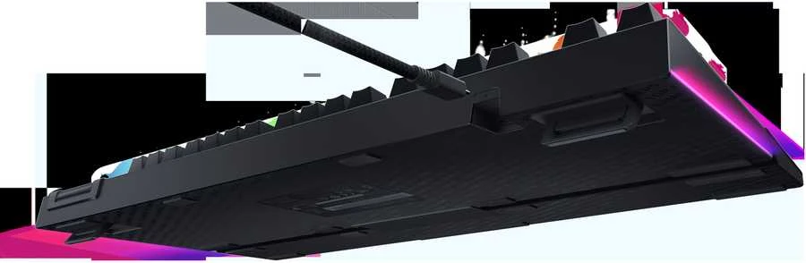 Razer | BlackWidow V4 | Mechaninė klaviatūra žaidimams | su laidu | RGB LED pašvietimas | US | Geltona Switches | Juodas