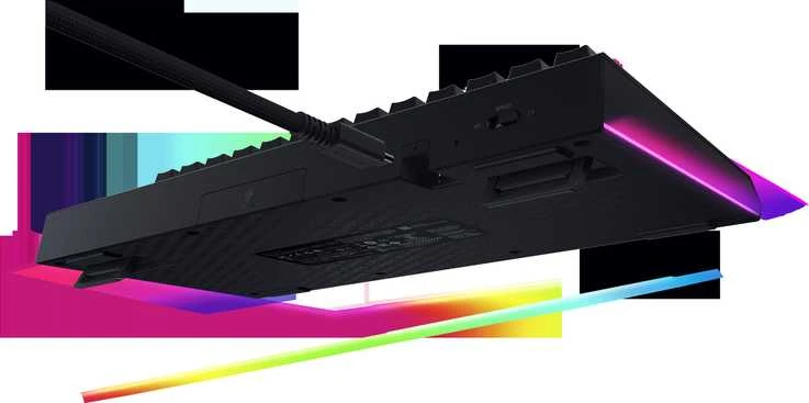 Razer | BlackWidow V4 Pro 75% | Mechaninė klaviatūra žaidimams | 4K Hz Wireless | US | Juodas | Oranžinis Tactile Switches Gen‑3 | Belaidė jungtis