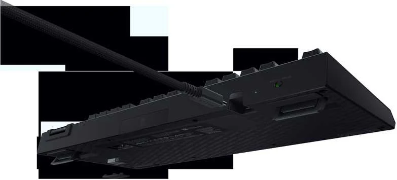 Klaviatūra žaidimams Razer BlackWidow V4 Razer Oranžinis (tactile) belaidė mechaninė su pašvietimu juoda