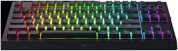 Klaviatūra žaidimams Razer BlackWidow V4 Razer Oranžinis (tactile) belaidė mechaninė su pašvietimu juoda