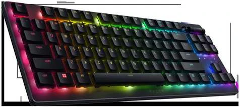 Razer | Klaviatūra žaidimams | Deathstalker V2 Pro Tenkeyless | Klaviatūra žaidimams | Wireless | RGB LED pašvietimas | US | Bluetooth | Juodas | Optical Switches (Linear) | Belaidė jungtis