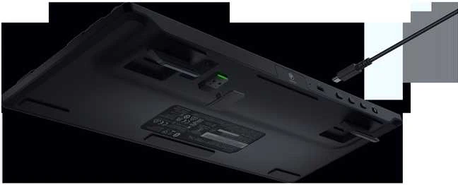 Razer | Klaviatūra žaidimams | Deathstalker V2 Pro Tenkeyless | Klaviatūra žaidimams | Wireless | RGB LED pašvietimas | US | Bluetooth | Juodas | Optical Switches (Linear) | Belaidė jungtis