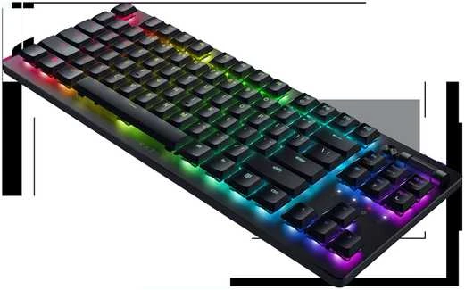 Razer | Klaviatūra žaidimams | Deathstalker V2 Pro Tenkeyless | Klaviatūra žaidimams | Wireless | RGB LED pašvietimas | US | Bluetooth | Juodas | Optical Switches (Linear) | Belaidė jungtis