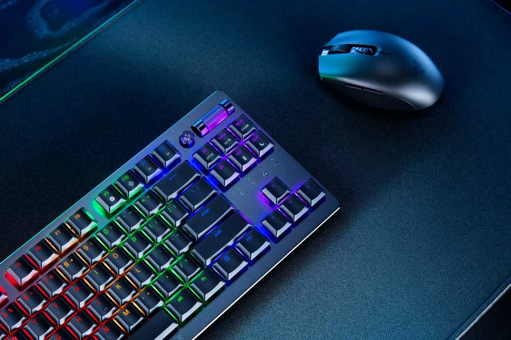 Razer | Klaviatūra žaidimams | Deathstalker V2 Pro Tenkeyless | Klaviatūra žaidimams | Wireless | RGB LED pašvietimas | US | Bluetooth | Juodas | Optical Switches (Linear) | Belaidė jungtis