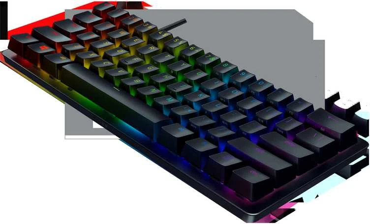 60% Mechaninė Žaidimų klaviatūra Razer Huntsman Mini, Purple Switch, US išdėstymas