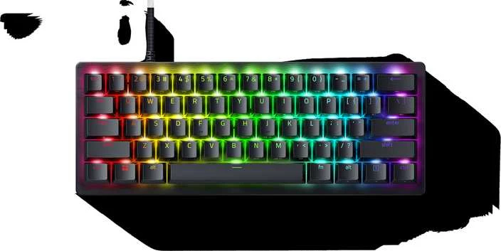Razer | Huntsman V3 Pro Mini | Klaviatūra žaidimams | su laidu | US | Juodas