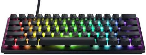 Razer | Huntsman V3 Pro Mini | Klaviatūra žaidimams | su laidu | US | Juodas