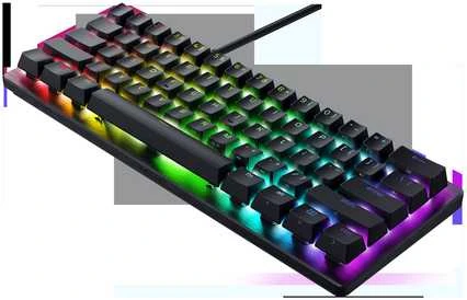 Razer | Huntsman V3 Pro Mini | Klaviatūra žaidimams | su laidu | US | Juodas