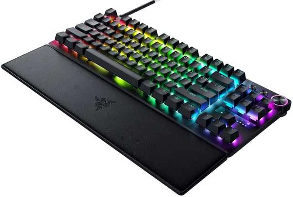 Razer | Huntsman V3 Pro Tenkeyless | RZ03-04980100-R3M1 | Klaviatūra žaidimams | su laidu | US | Analog Optical | Juodas