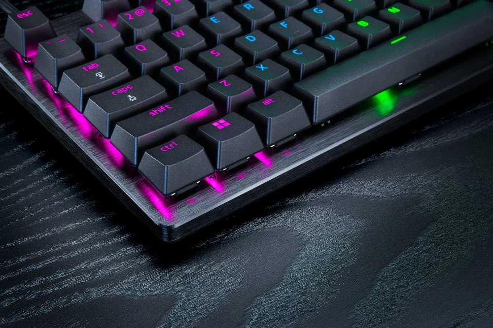 Razer | Huntsman V3 Pro Tenkeyless | RZ03-04980100-R3M1 | Klaviatūra žaidimams | su laidu | US | Analog Optical | Juodas