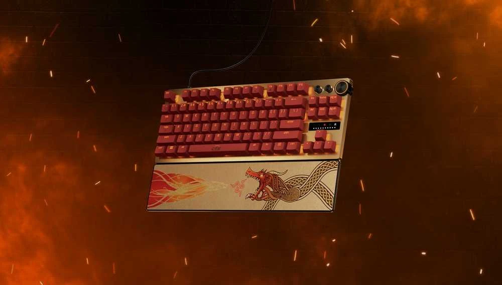 Razer Huntsman V3 Pro Tenkeyless | Klaviatūra žaidimams | su laidu | US | Razer Analog Optical Switch Gen-2 | Counter-Strike 2 Edition