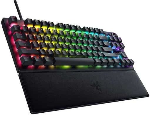 Razer | Huntsman V3 Pro Tenkeyless | RZ03-04980100-R3M1 | Klaviatūra žaidimams | su laidu | US | Analog Optical | Juodas